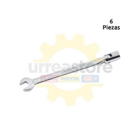 1270-10M Llave combinada flexible 10mm Urrea