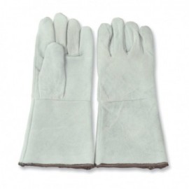 137386 Guantes largos de carnaza Surtek