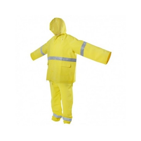 137615 Surtek Juego de traje impermeable con...