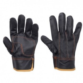 144152 Guantes cortos de operador piel de res Foy