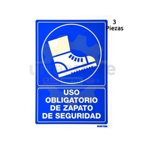 SES10 Señal  pulgadas Zapatos de seguridad...