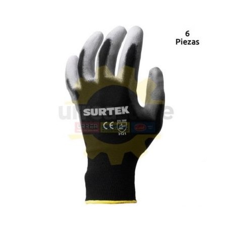 GNPC Guantes de nailon con recubrimiento de...