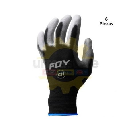 GNPCF Guantes de nailon con recubrimiento de...