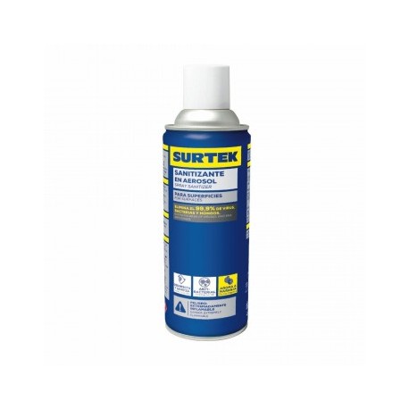 SAN01 Sanitizante en aerosol 250 ml Surtek