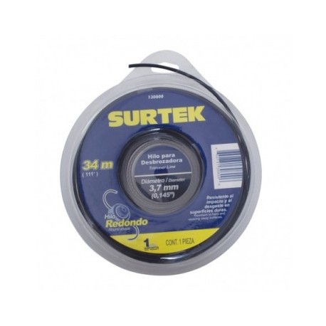 130800 Surtek Nylon p/ desbrozadora en doble...