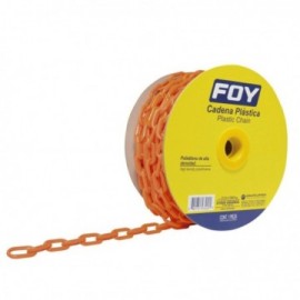 143436 Cadena plast 3mm 1/8 pulgadas 50m nja Foy