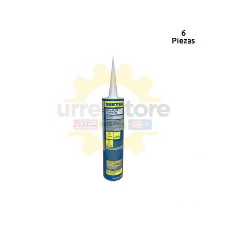 113451 Silicón de uso general negro 280ml Surtek