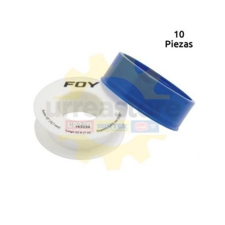 143330 Cinta sella roscas 1/2 pulgadas x 7m Foy