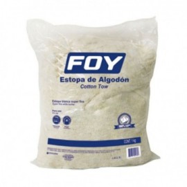 144182 Estopa de algodón 1 kg Foy