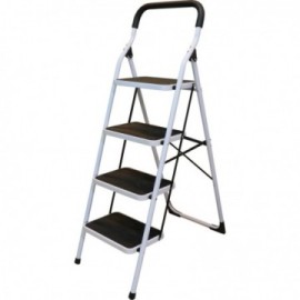 ETT4 Escalera tubular plegable taburete acero 4...