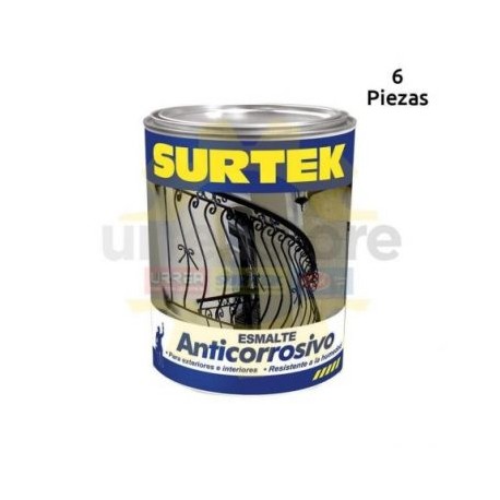 SP30299 Esmalte anticorrosivo negro 1lt Surtek