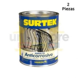 SP30300 Esmalte anticorrosivo blanco 4lt Surtek