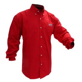 CAML201C Camisa roja manga larga Urrea talla CH...