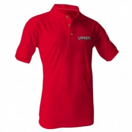 URRPORC Playera tipo Polo Urrea roja talla CH...