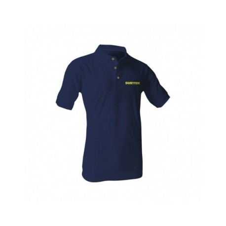 STKPOZC Playera tipo polo Surtek azul talla CH...