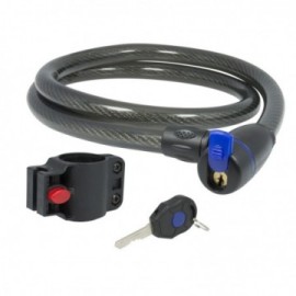 11CN Lock Candado de cable con llave 1.2x120cm