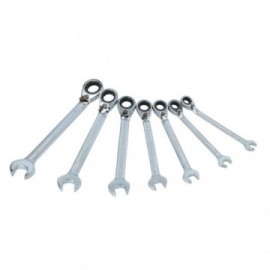 100574 Jgo llaves combinadas matraca...