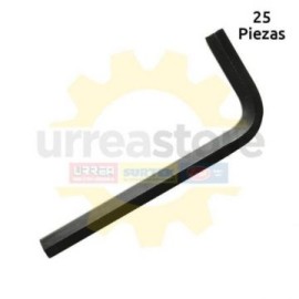 49-3 Llave hexagonal pulgadas L pulgadas 3 mm...