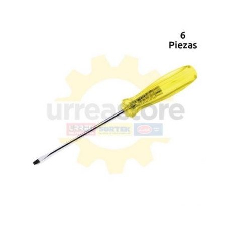 9608 Destornillador ámbar barra redonda punta...