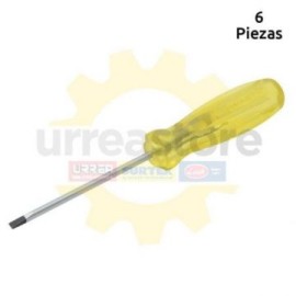 9642 Destornillador ámbar barra redonda pta...