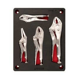 CH181P Juego de 4 pinzas de presión Urrea