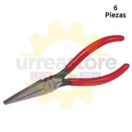 227G Pinza punta plana 6-5/8 pulgadas Urrea