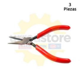 28560 Pinza para electrónica cónica lisa 4-3/4...