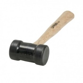 1366 Mazo cabeza de hule negro 8oz Urrea
