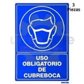 SES22 Señal pulgadas Cubreboca pulgadas Surtek