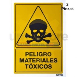 SES35 Señal pulgadas Materiales tóxicos...