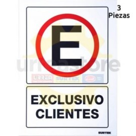 SES37 Señal pulgadas Exclusivo clientes...