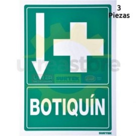 SES9 Señal pulgadas Botiquín pulgadas Surtek