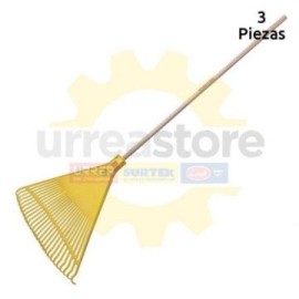 132051 Escoba p/jardin plast 26 dient Surtek