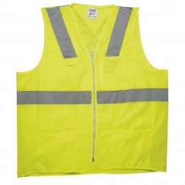 USCH72 Chaleco de tela amarillo AV G Urrea