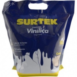 SPB2302 Surtek Pintura vinílica en bolsa, 3.7...